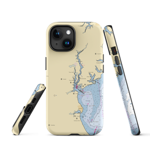 Bay Harbor Boatyard (Friendship, MD) NOAA Chart  Tough iPhone Case