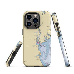 Shipwright Harbor Marina (Friendship, MD) NOAA Chart  Tough iPhone Case