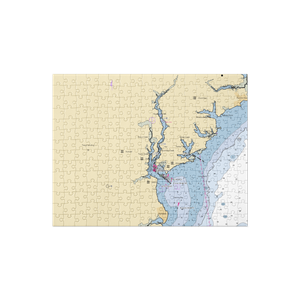 Nugent Marina (Friendship, MD) NOAA Chart Jigsaw Puzzle