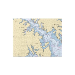 Pocahontas Marina (Churchton, MD) NOAA Chart Jigsaw Puzzle