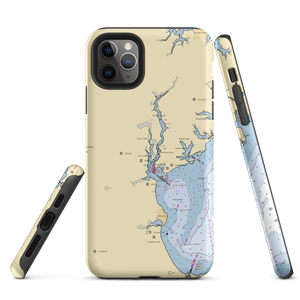 Gates Marine Center (Friendship, MD) NOAA Chart  Tough iPhone Case