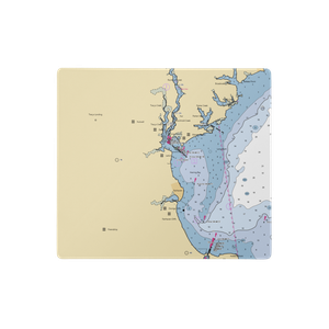 Town Point Marina (Friendship, MD) NOAA Chart  Gaming Mouse Pad