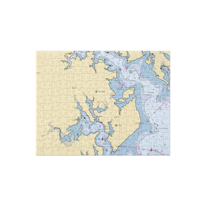 Rhode River Marina, Inc. (Churchton, MD) NOAA Chart Jigsaw Puzzle