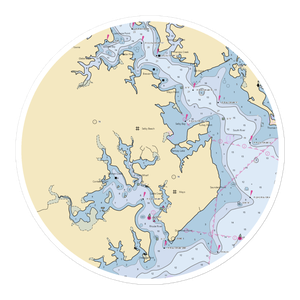 Rhode River Marina, Inc. (Churchton, MD) NOAA Chart Sticker