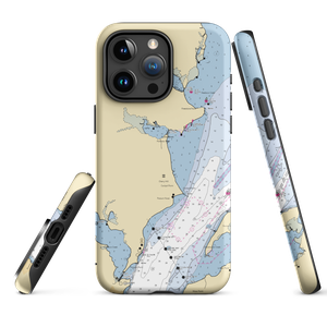 Tim's Rivershore Restuarant (Woodbridge, VA) NOAA Chart  Tough iPhone Case