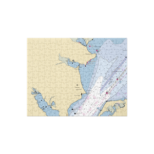 Tim's Rivershore Restuarant (Woodbridge, VA) NOAA Chart Jigsaw Puzzle