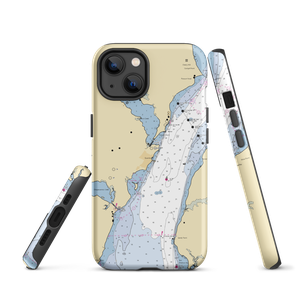 US Marine Corps Base Quantico Marina (Quantico, VA) NOAA Chart  Tough iPhone Case