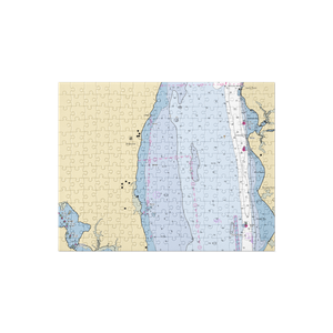 Aquia Harbour Marina (Stafford, VA) NOAA Chart Jigsaw Puzzle