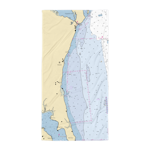 Aquia Harbour Marina (Stafford, VA) NOAA Chart Towel