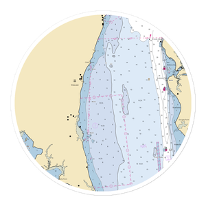 Aquia Harbour Marina (Stafford, VA) NOAA Chart Sticker