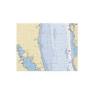 Willow Landing Marina (Brooke, VA) NOAA Chart Jigsaw Puzzle