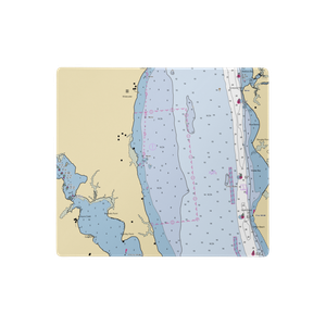 Willow Landing Marina (Brooke, VA) NOAA Chart  Gaming Mouse Pad