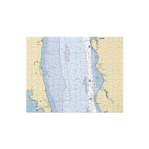 Aquia Boat Storage (Brooke, VA) NOAA Chart Jigsaw Puzzle