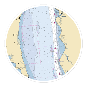 Aquia Boat Storage (Brooke, VA) NOAA Chart Sticker