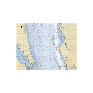 Holiday Harbor Marina (Brooke, VA) NOAA Chart Jigsaw Puzzle