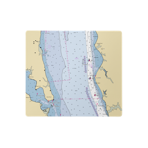 Hope Springs Marina (Brooke, VA) NOAA Chart  Gaming Mouse Pad