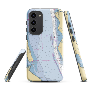 Aquia Bay Marina (Brooke, VA) NOAA Chart Samsung Phone Case