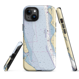 Aquia Bay Marina (Brooke, VA) NOAA Chart  Tough iPhone Case