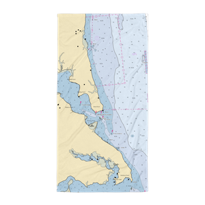 Landmark Yacht Club (Brooke, VA) NOAA Chart Towel