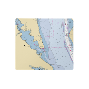 Landmark Yacht Club (Brooke, VA) NOAA Chart  Gaming Mouse Pad