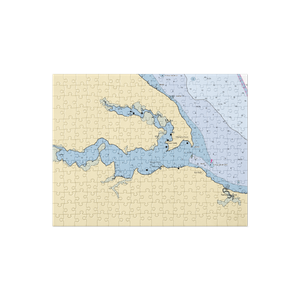 Waugh Point Marina (Brooke, VA) NOAA Chart Jigsaw Puzzle