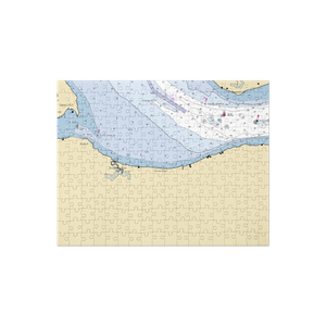 Fairview Beach Yacht Club (King George, VA) NOAA Chart Jigsaw Puzzle