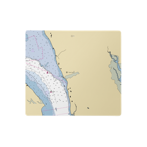 Gilligan's Pier (Faulkner, MD) NOAA Chart  Gaming Mouse Pad