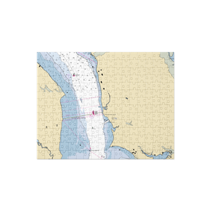 Aqualand Marina (Newburg, MD) NOAA Chart Jigsaw Puzzle