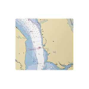 Aqualand Marina (Newburg, MD) NOAA Chart  Gaming Mouse Pad