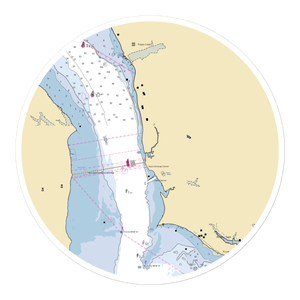 Aqualand Marina (Newburg, MD) NOAA Chart Sticker