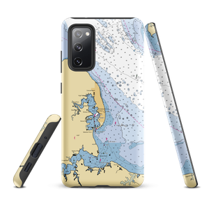 Monroe Bay Marina and Campground (Issue, MD) NOAA Chart Samsung Phone Case