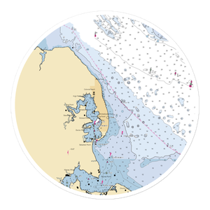 Parker's Marina (Issue, MD) NOAA Chart Sticker