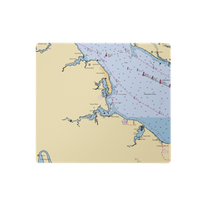 Stepps Harbor View Marina (Issue, MD) NOAA Chart  Gaming Mouse Pad