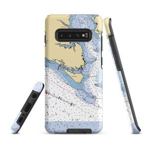 Saunders Marina (Cobb Island, MD) NOAA Chart Samsung Phone Case