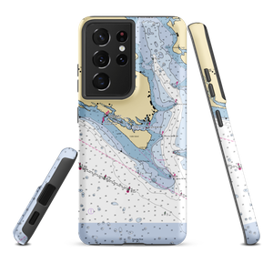 Saunders Marina (Cobb Island, MD) NOAA Chart Samsung Phone Case