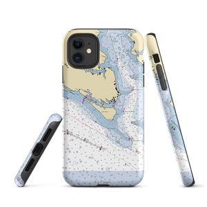 Saunders Marina (Cobb Island, MD) NOAA Chart  Tough iPhone Case