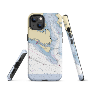 Saunders Marina (Cobb Island, MD) NOAA Chart  Tough iPhone Case