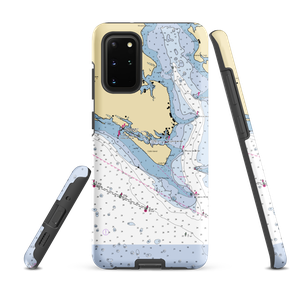 Captain Charles Seafood Marina (Cobb Island, MD) NOAA Chart Samsung Phone Case