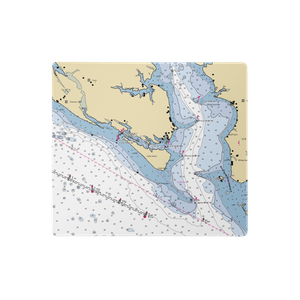 Captain Charles Seafood Marina (Cobb Island, MD) NOAA Chart  Gaming Mouse Pad