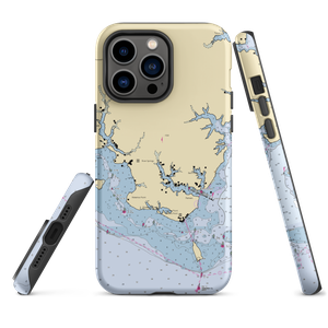 Coltons Point Marina (Coltons Point, MD) NOAA Chart  Tough iPhone Case