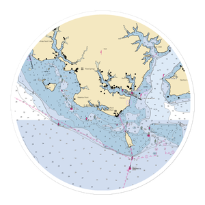 Cather Marine, Inc. (Coltons Point, MD) NOAA Chart Sticker