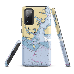 St Clements Island Museum Pier (Coltons Point, MD) NOAA Chart Samsung Phone Case