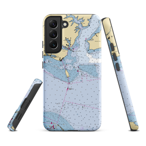 St Clements Island North Pier (Coltons Point, MD) NOAA Chart Samsung Phone Case