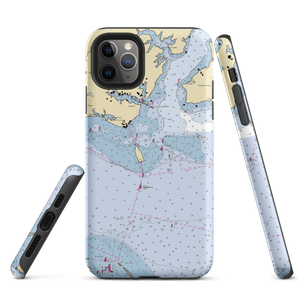 St Clements Island North Pier (Coltons Point, MD) NOAA Chart  Tough iPhone Case