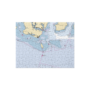 St Clements Island North Pier (Coltons Point, MD) NOAA Chart Jigsaw Puzzle