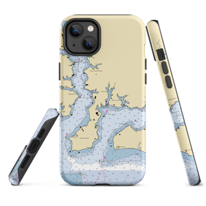 Fitzies Marina Restaurant & Pub (Compton, MD) NOAA Chart  Tough iPhone Case