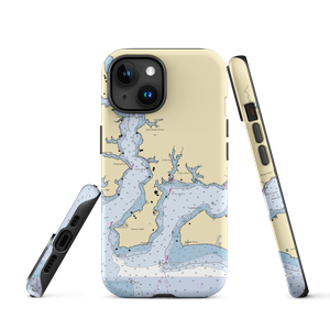 Combs Creek Marina (Compton, MD) NOAA Chart  Tough iPhone Case