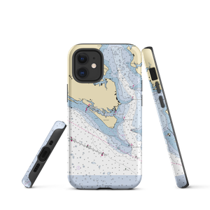 Pirates Den Marina (Cobb Island, MD) NOAA Chart  Tough iPhone Case