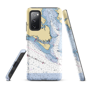 Scuttlebutt Restaurant and Marina (Cobb Island, MD) NOAA Chart Samsung Phone Case