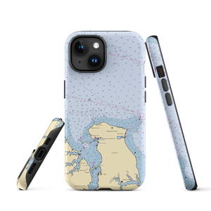 Coles Point Tavern (Mount Holly, VA) NOAA Chart  Tough iPhone Case